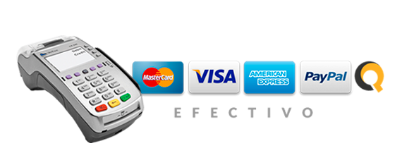 Terminal y marcas de tarjetas